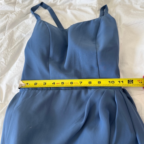 JJ's House Haniely A-line Square Ruffle Chiffon Dress - Picture 7 of 13